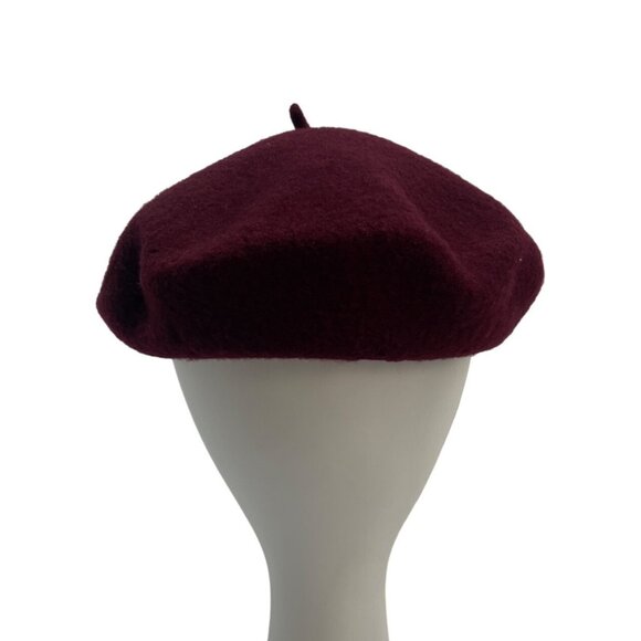 Unbranded Unisex Red French Beret - Picture 3 of 5